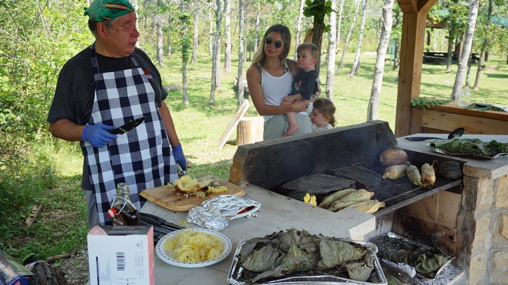 Outdoor Culinary Station